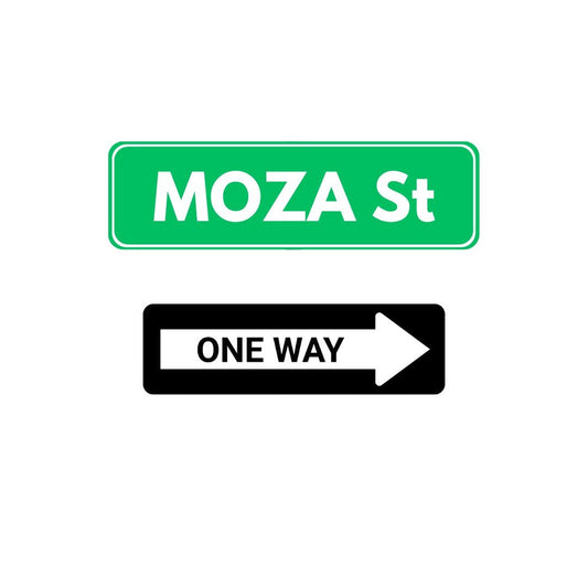 MOZA STORE - ONE WAY: Higher prices, less damage: the cost of doing it right.