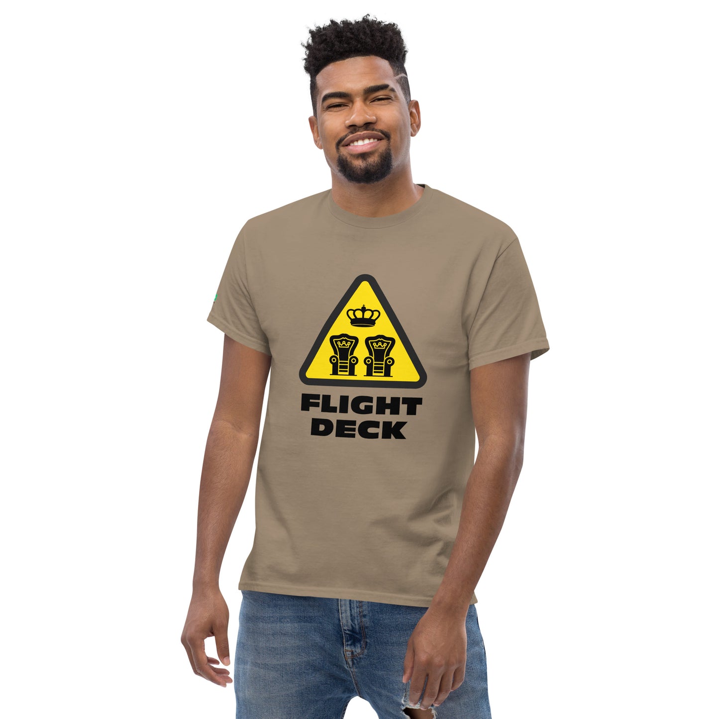Unisex classic tee FLIGHT DECK